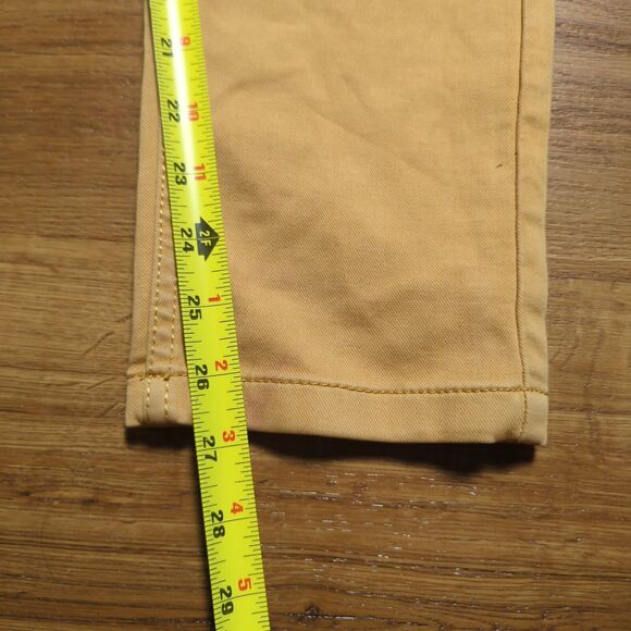 G Star Raw 3301 KBWG 100 Jeans Size 30x27 Orange Straight Fit Casual - Picture 12 of 14